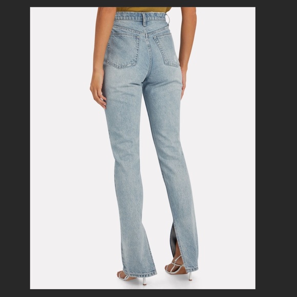 WE WORE WHAT Stiletto Slit Skinny Jeans w/ split side hem BRAND NEW w/ tags - Picture 4 of 6